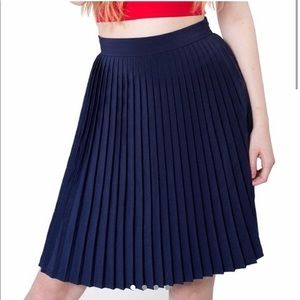 American Apparel PLEATED SKIRT